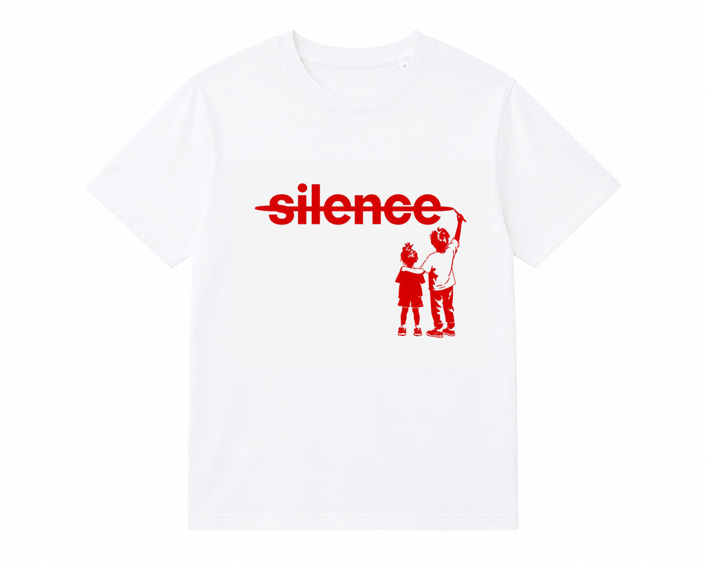 T-Shirt s̶i̶l̶e̶n̶c̶e̶